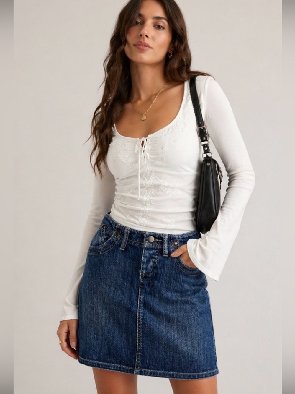 ✨ Vintage Express Denim Skirt ✨